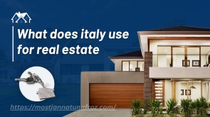 what does italy use for real estate