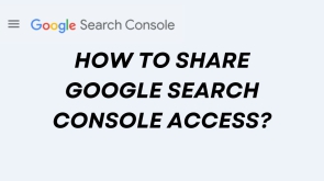 How to share google search console access?