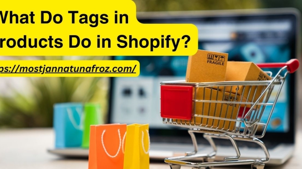 what do tags in products do in shopify?