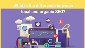 What is the difference between local and organic SEO?