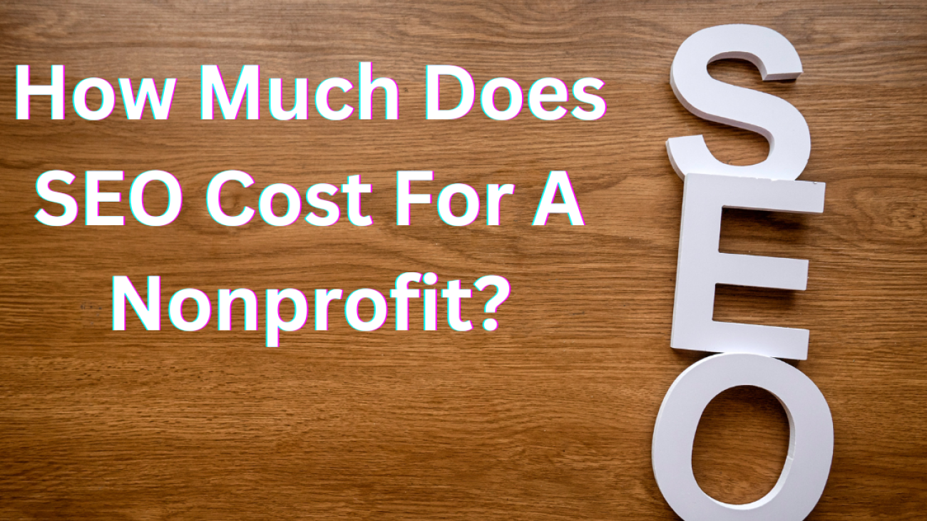 how much does seo cost for a nonprofit?